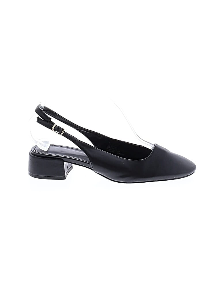 Pre-owned Express Heels In Black