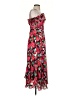 Hutch 100% Polyester Floral Red Cocktail Dress Size 4 - photo 4