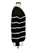 Croft & Barrow 100% Acrylic Stripes Black Pullover Sweater Size M - photo 4