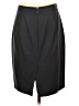 J.Crew 100% Wool Solid Black Wool Skirt Size 2 - photo 2
