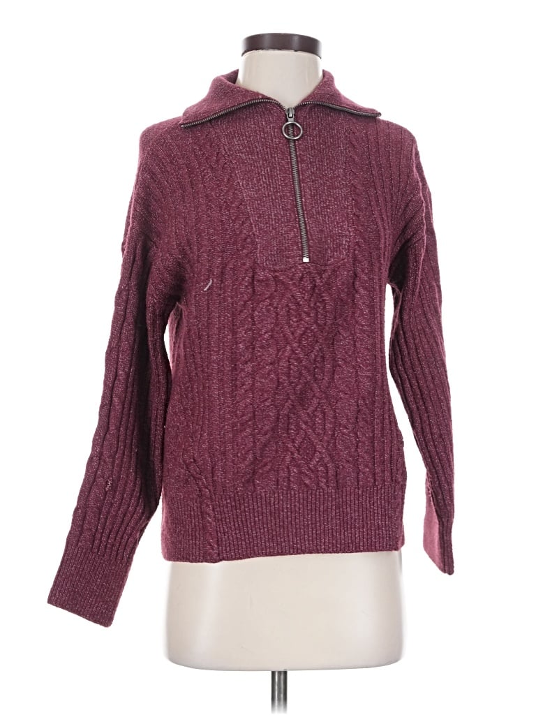 Pre-owned Design History Pullover Sweater In Burgundy