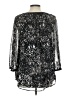 Daniel Rainn 100% Polyester Black 3/4 Sleeve Blouse Size L - photo 2