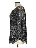 Daniel Rainn 100% Polyester Black 3/4 Sleeve Blouse Size L - photo 5