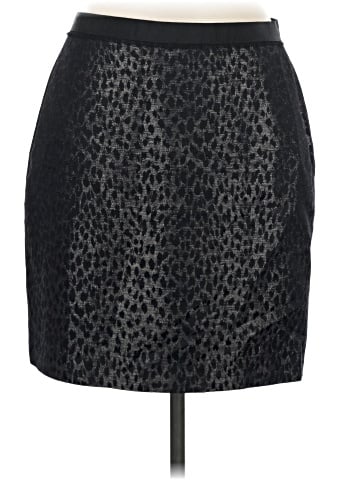 Ann Taylor Faux Leather Skirt (view 1)
