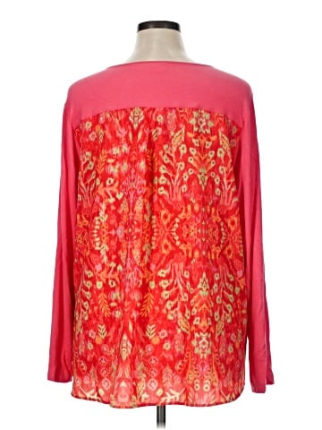 Belle By Kim Gravel Long Sleeve Top (view 2)