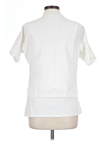 NY Collection Short Sleeve Blouse (view 2)