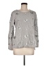 Style&Co 100% Cotton Silver Gray Long Sleeve Top Size M - photo 1