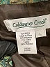Coldwater Creek Paisley Green Jacket Size L - photo 6