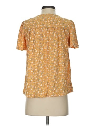 Lucky Brand Short Sleeve Blouse (view 2)