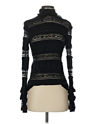 Aqua Long Sleeve Top (view 1)