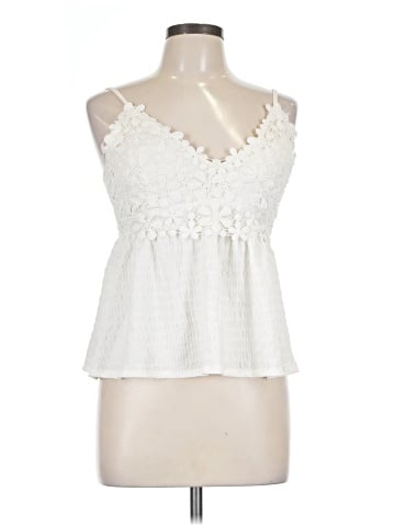 Derek Heart Sleeveless Blouse (view 1)