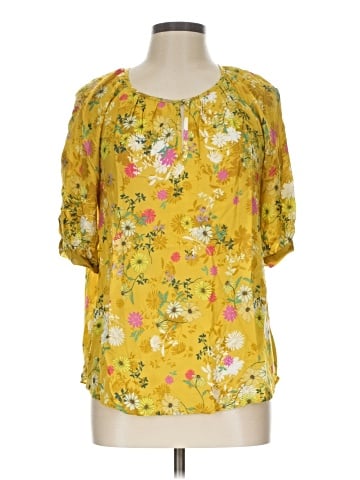 Velvet by Graham & Spencer 3/4 Sleeve Blouse (view 1)