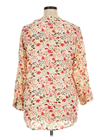 La Cera 3/4 Sleeve Blouse (view 2)
