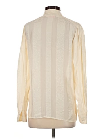 Tory Burch Long Sleeve Silk Top (view 2)
