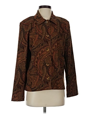 Briggs New York Long Sleeve Blouse (view 1)