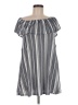 ASOS Stripes Gray Casual Dress Size 6 - photo 1