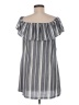 ASOS Stripes Gray Casual Dress Size 6 - photo 2