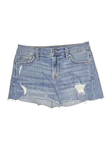 7 For All Mankind Denim Shorts (view 1)