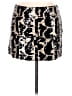 Sans Souci 100% Polyester Graphic Black Gold Formal Skirt Size L - photo 1