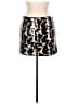 Sans Souci 100% Polyester Graphic Black Gold Formal Skirt Size L - photo 2