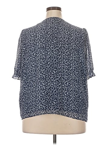 J.Crew Factory Store Short Sleeve Blouse (view 2)