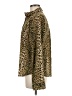 Guess 100% Polyester Animal Print Gold Long Sleeve Blouse Size M - photo 5
