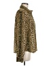Guess 100% Polyester Animal Print Gold Long Sleeve Blouse Size M - photo 4