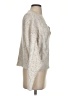 Blu Pepper Metallic Silver Pullover Sweater Size S - photo 4