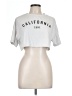 Shein Silver Short Sleeve T-Shirt Size L - photo 1