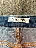 Vigoss Hearts Blue Jeans Size 29 waist - photo 7