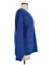 Maurices Solid Blue Pullover Sweater Size M - photo 4