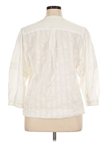 J. McLaughlin 3/4 Sleeve Button-Down Shirt (view 2)