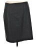 Express Solid Gray Formal Skirt Size 8 - photo 1