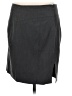 Express Solid Gray Formal Skirt Size 8 - photo 2