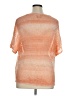 Chico's Orange Short Sleeve Blouse Size XL (3) - photo 2