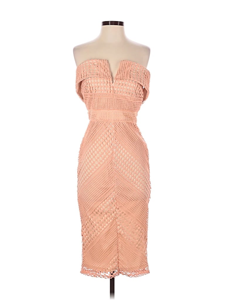 Missguided Cocktail Dress In Orange