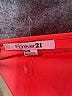 Forever 21 Color Block Red Cocktail Dress Size M - photo 4