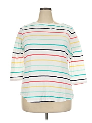 Charter Club 3/4 Sleeve T-Shirt (view 1)