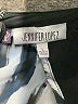 Jennifer Lopez 100% Polyester Blue Sleeveless Blouse Size L - photo 4