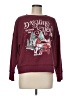 Cato Graphic Burgundy Sweatshirt Size M - photo 1