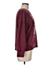 Cato Graphic Burgundy Sweatshirt Size M - photo 4