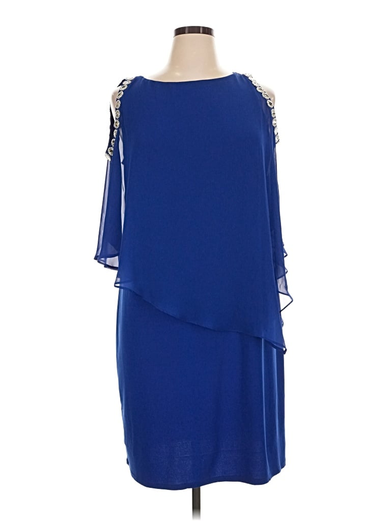 Pre-owned Msk Cocktail Dress In Blue