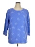 Fresh Produce Stars Blue Pullover Sweater Size 1X - photo 1