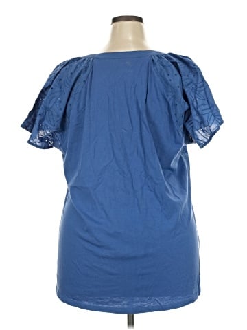Lane Bryant Short Sleeve Blouse (view 2)