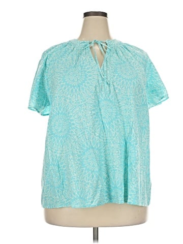 Lane Bryant Short Sleeve Blouse (view 1)