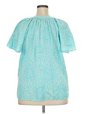Lane Bryant Short Sleeve Blouse (view 2)