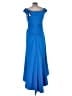 Xscape Blue Cocktail Dress Size 10 - photo 2