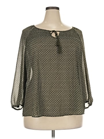 SONOMA life + style 3/4 Sleeve Blouse (view 1)