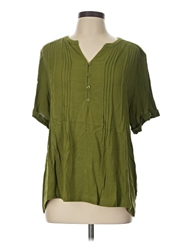 Market and Spruce Short Sleeve Blouse (view 1)