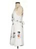Unbranded Floral White Casual Dress Size S - photo 5